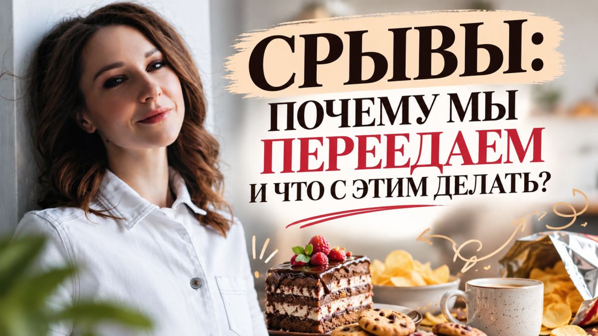 Сила воли не спасает от переедания: семь причин пищевых срывов