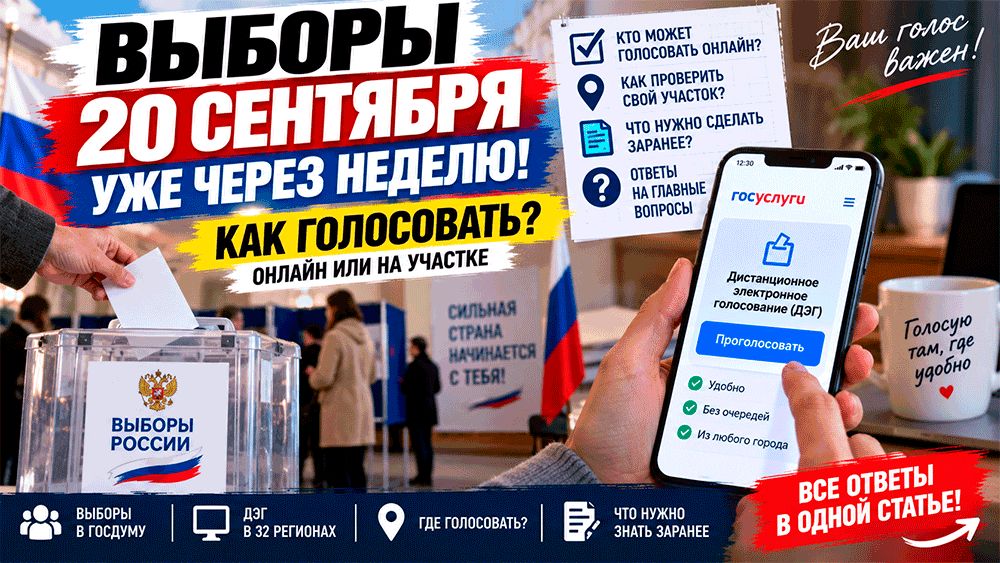 ДЭГ и участки: как россияне голосовали на выборах 20 сентября