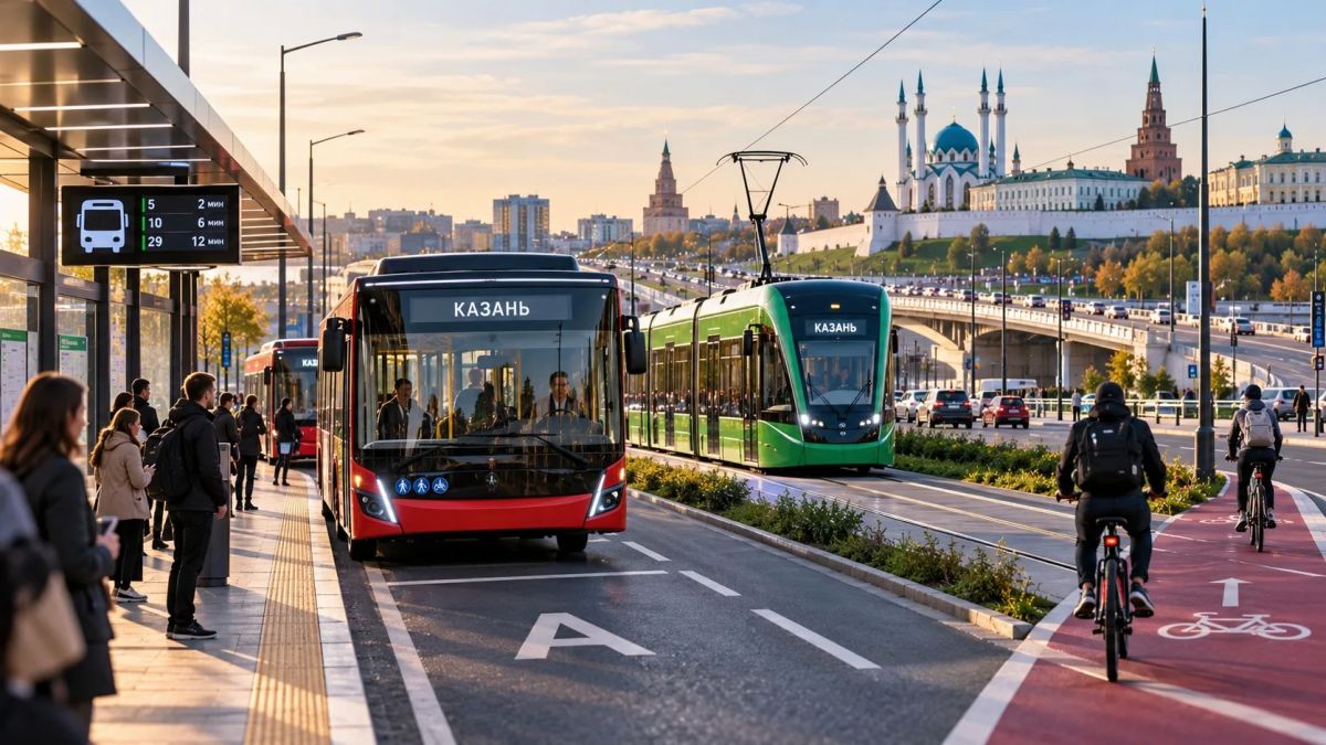 Транспортную систему Казани пересмотрят с участием экспертов ВШЭ