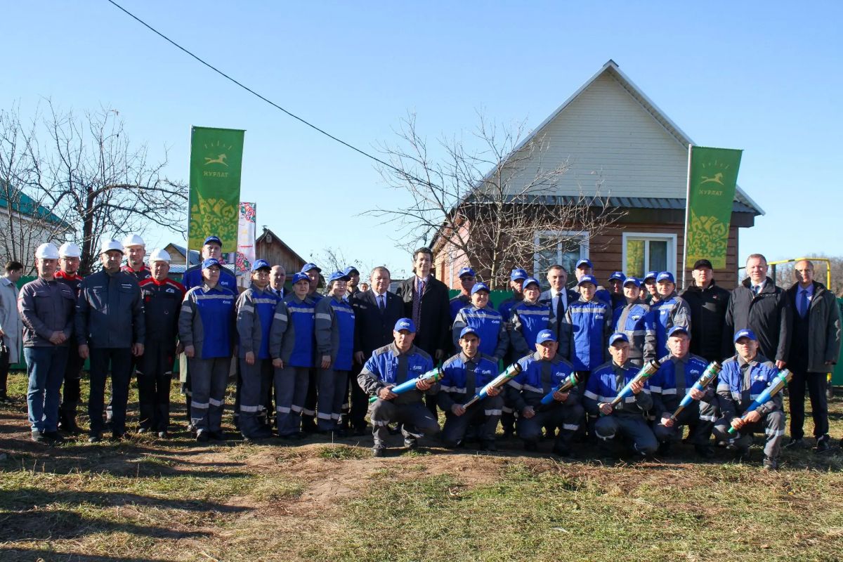 В Нурлатском районе газифицирована деревня В Нурлатском районе газифицирована деревня
