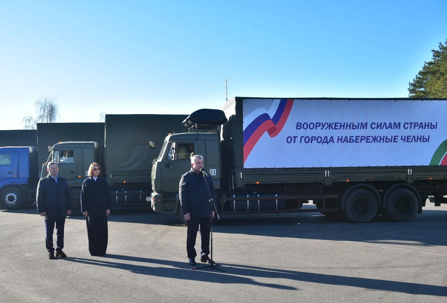 Набережные Челны отправили 80 тонн шефской помощи в зону СВО
