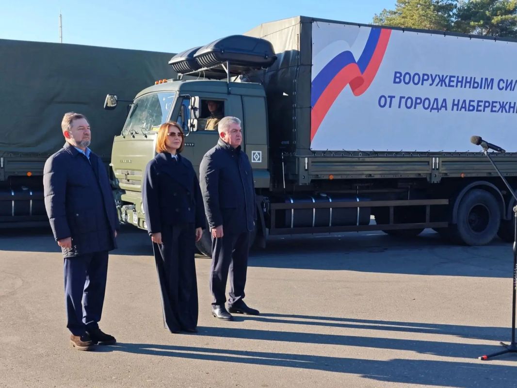 Набережные Челны отправили 80 тонн шефской помощи в зону СВО Набережные Челны отправили 80 тонн шефской помощи в зону СВО