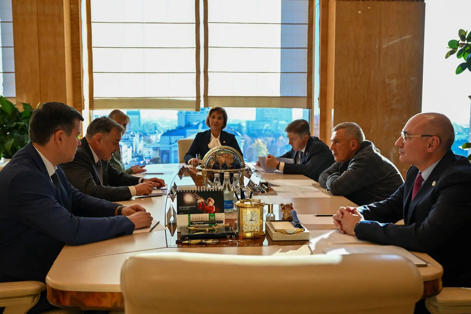 Михаил Иванков встретился с главой Республики Татарстан