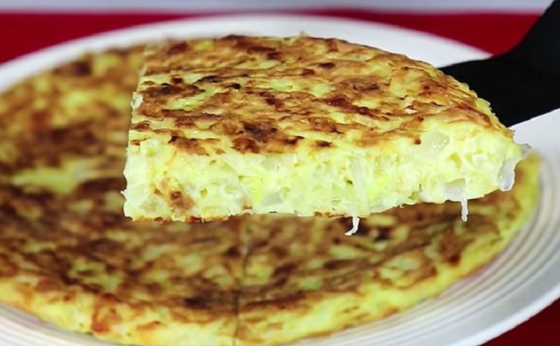 Секреты вкусного романса: Пирог из капусты на сковороде