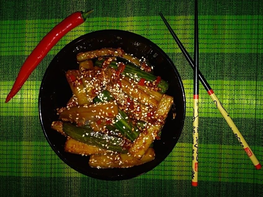 Жареные огурцы по-японски: новинка, которая покорит ваш стол