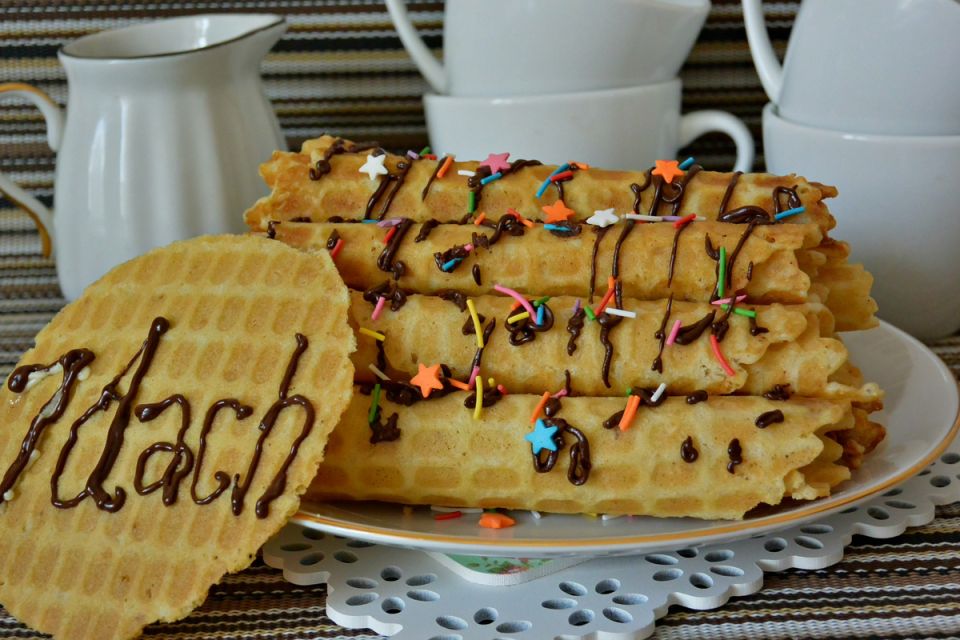 Ностальгия по детству: вафельные трубочки с необычным акцентом