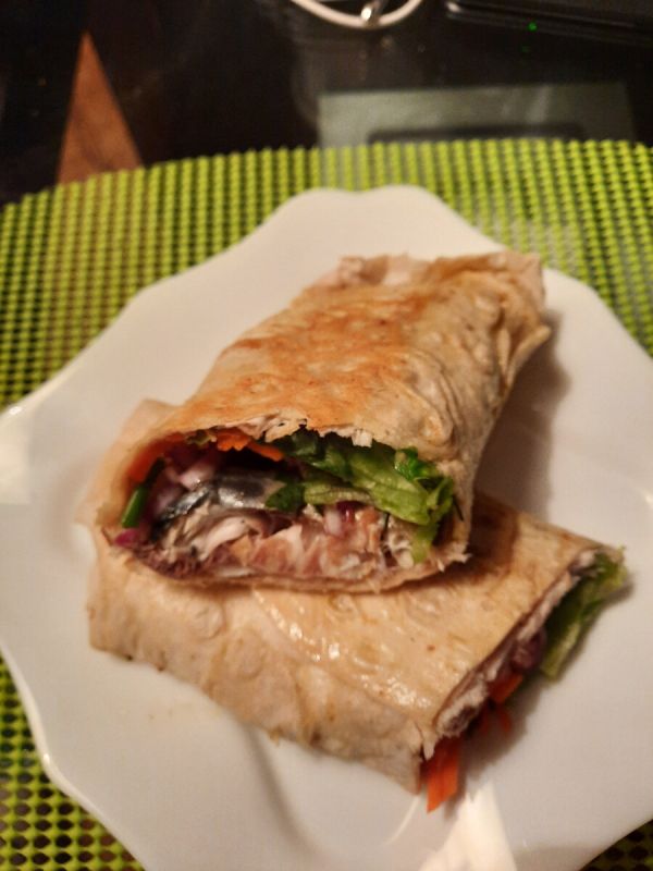 Шаурма с запеченной скумбрией: вкусная альтернатива мясным угощениям