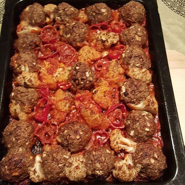 Готовим колобки из куриного фарша с капустой